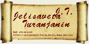 Jelisaveta Turanjanin vizit kartica